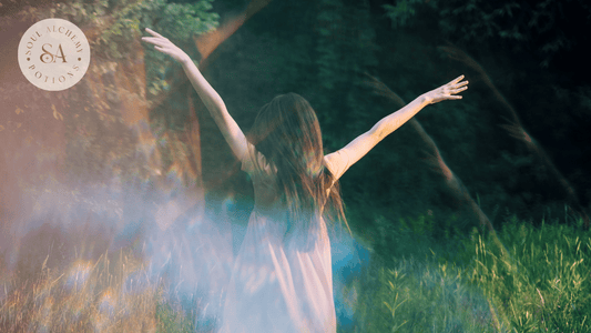 Image of a girl Discover the Magic of Cleansing Vibes Potion