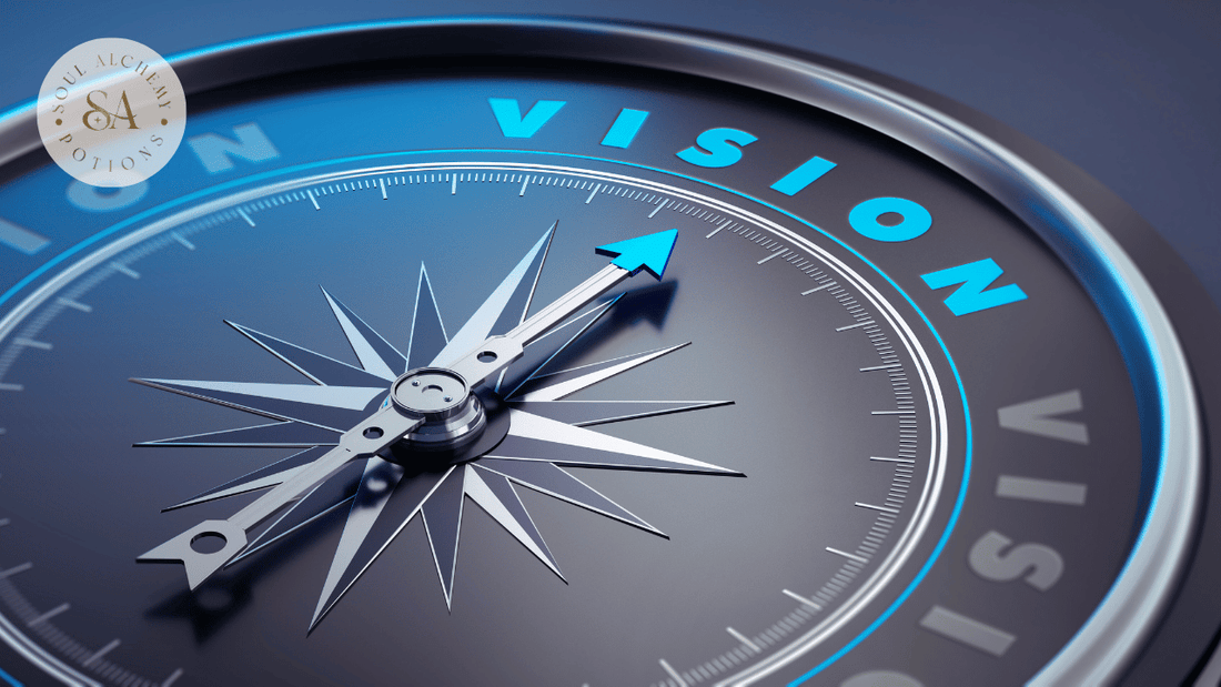 An image with a compass to Unlock Your Inner Wisdom
