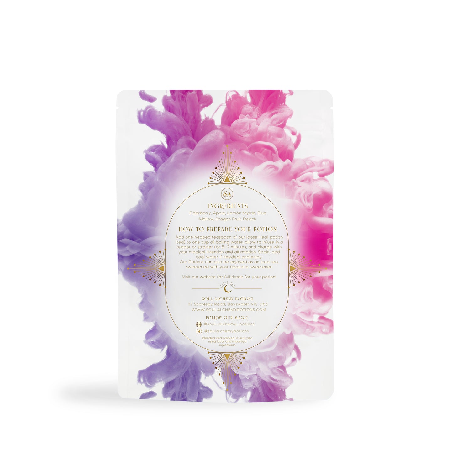 I AM THAT WITCH Back Label