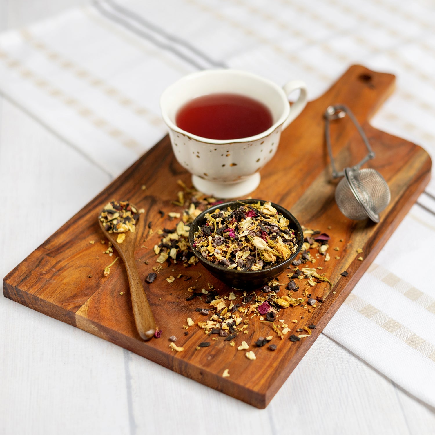 Teas in table